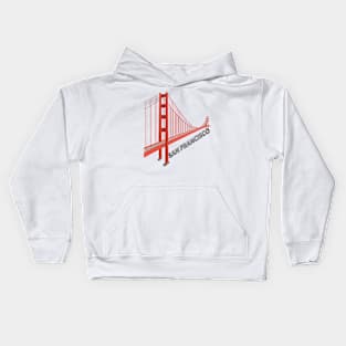 San Francisco Golden Gate Bridge T-shirt Kids Hoodie